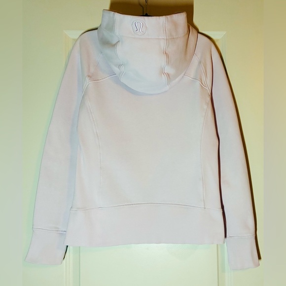 Lululemon Scuba Hoodie *Light Cotton Fleece in Lavender Dew Size 8 - Picture 7 of 8